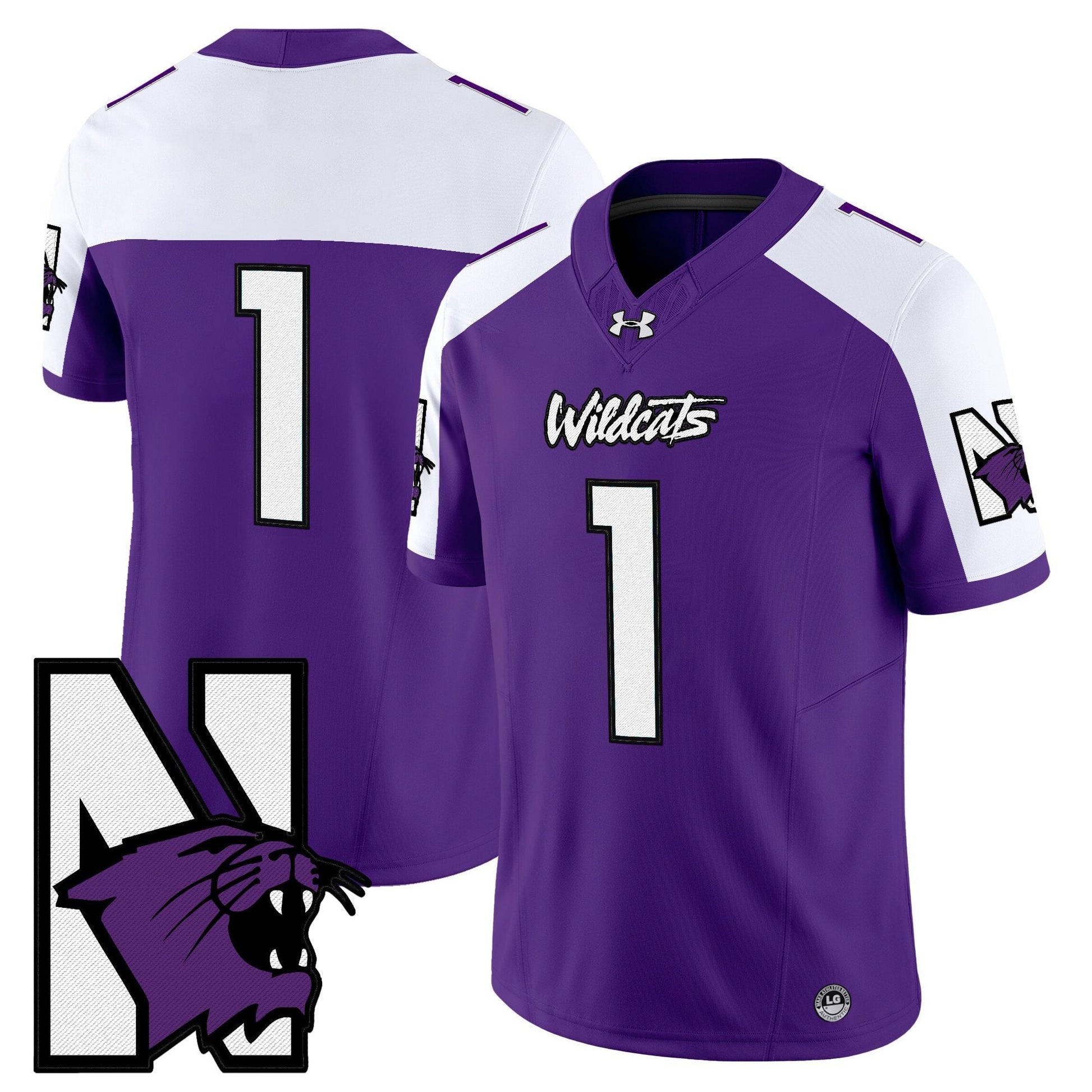 Men's Northwestern Wildcats Honoring ’95 Vapor Limited Jersey - All Stitched