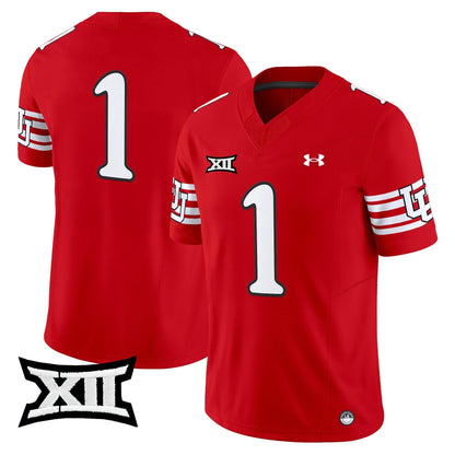 Utah Utes 2025 Vapor Limited Jersey V2 - All Stitched