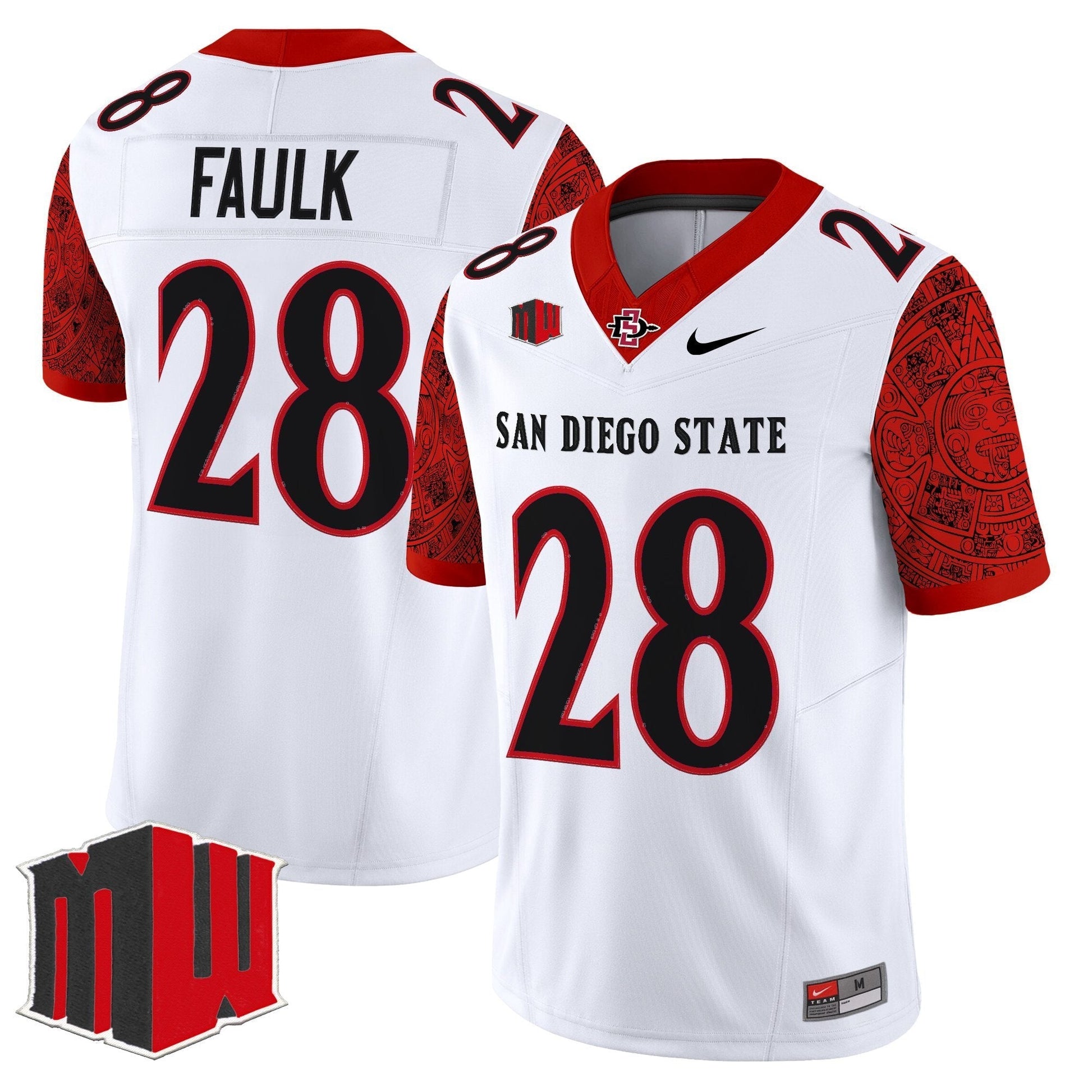 Men's San Diego State Aztecs 2025 Vapor Limited Jersey - All Stitched