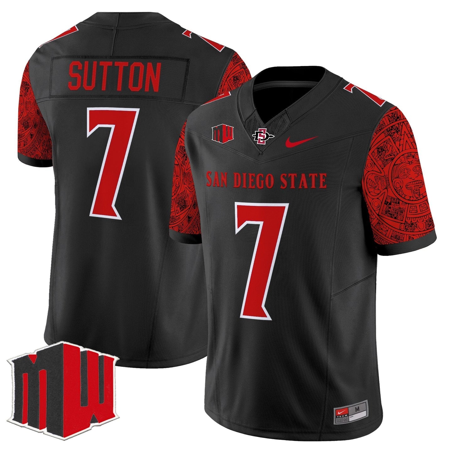 Men's San Diego State Aztecs 2025 Vapor Limited Jersey - All Stitched