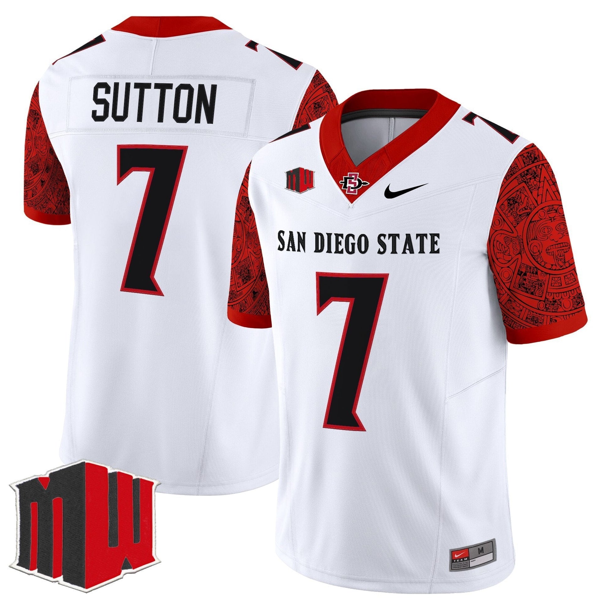 Men's San Diego State Aztecs 2025 Vapor Limited Jersey - All Stitched