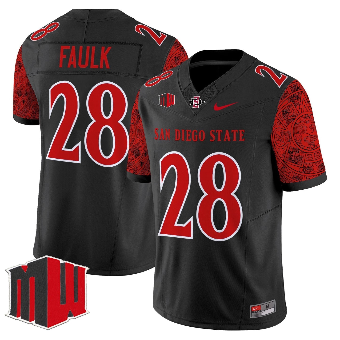 Men's San Diego State Aztecs 2025 Vapor Limited Jersey - All Stitched