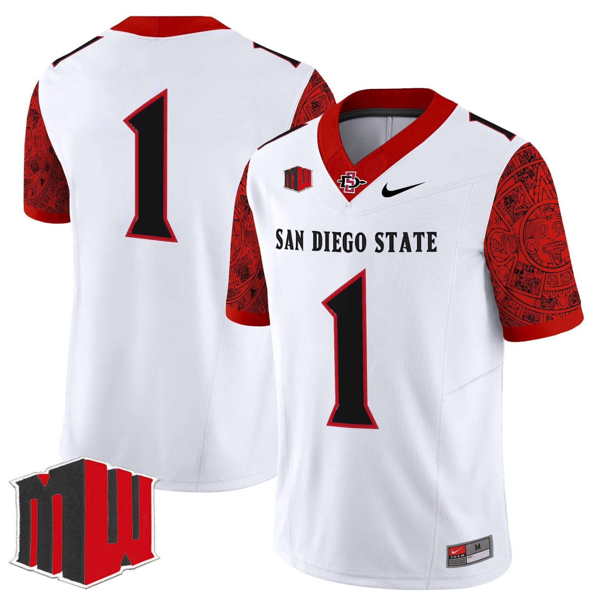 Men's San Diego State Aztecs 2025 Vapor Limited Jersey - All Stitched