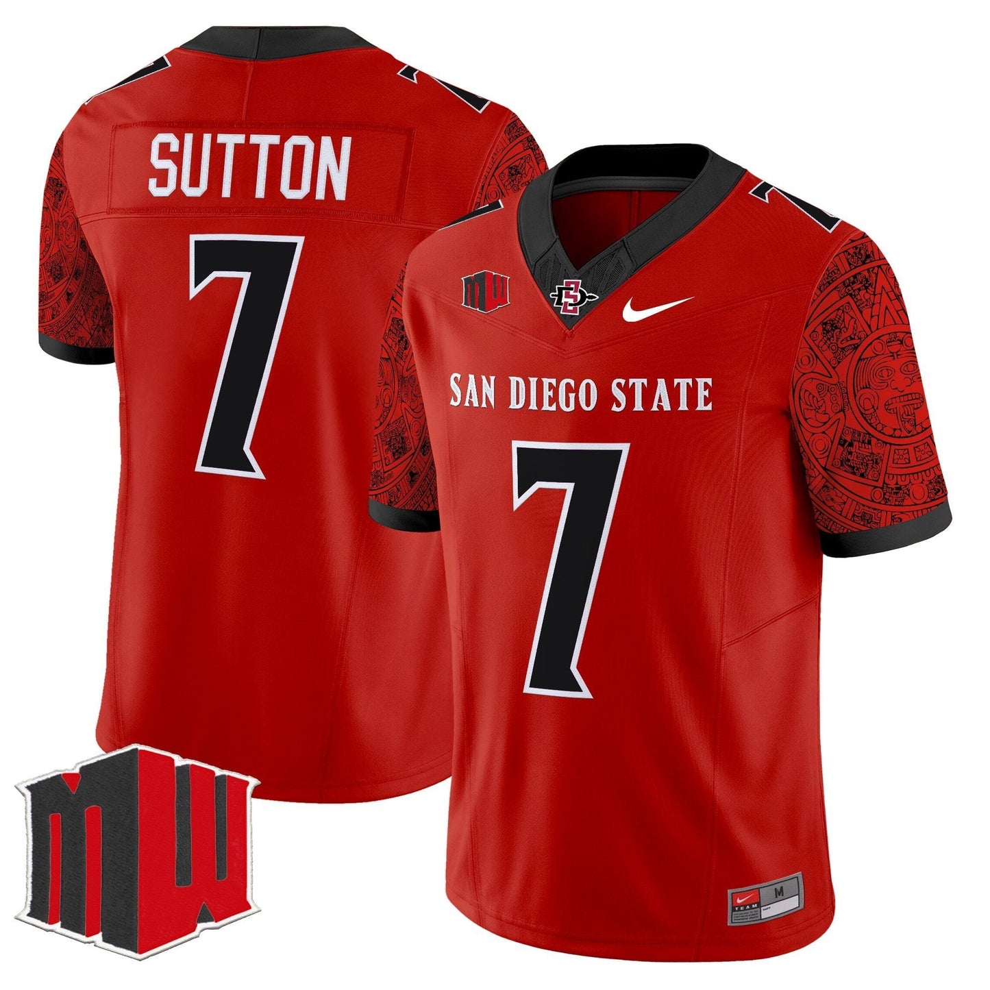 Men's San Diego State Aztecs 2025 Vapor Limited Jersey - All Stitched