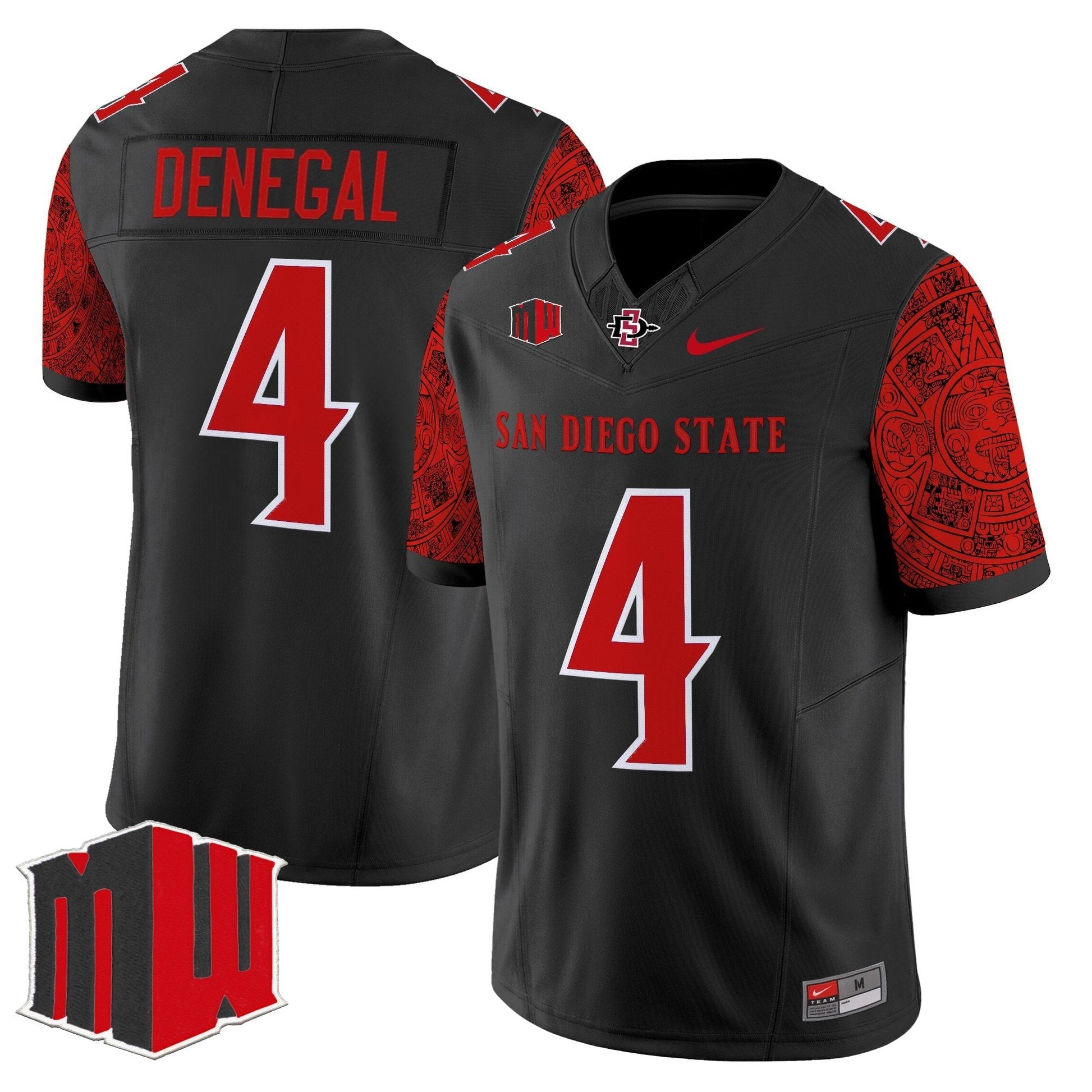 Men's San Diego State Aztecs 2025 Vapor Limited Jersey - All Stitched