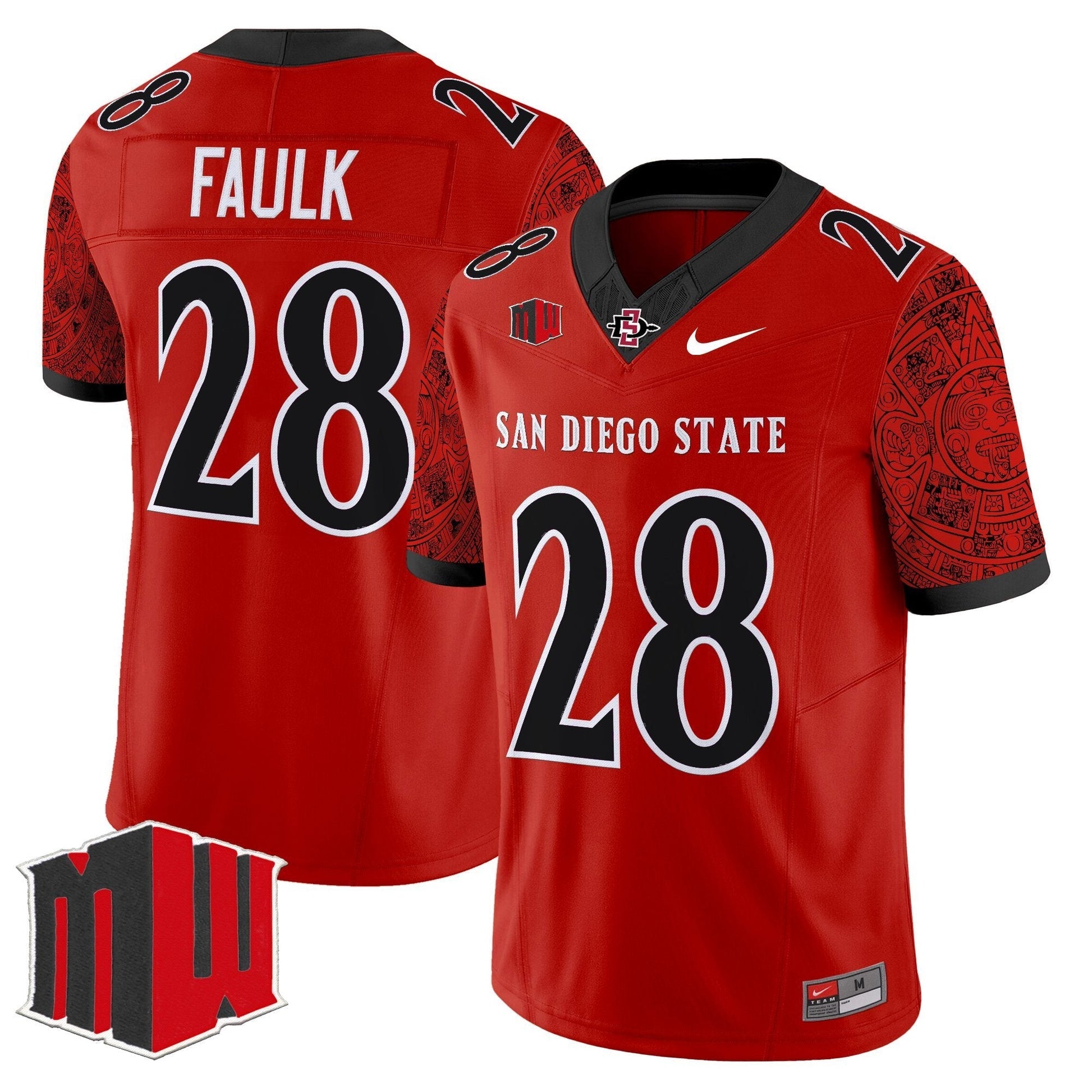Men's San Diego State Aztecs 2025 Vapor Limited Jersey - All Stitched