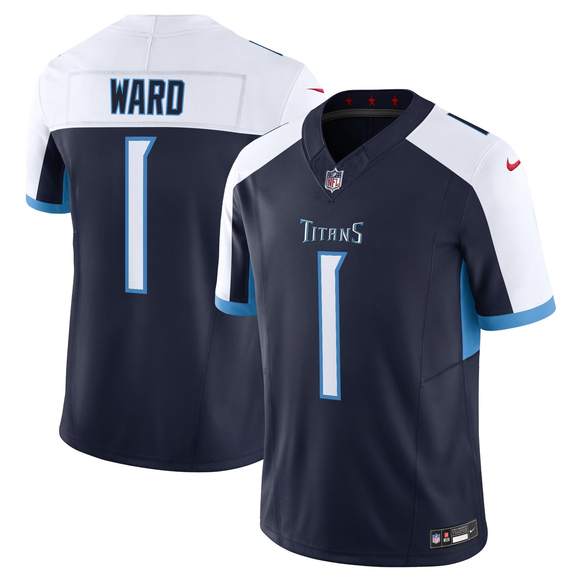 Men's Tennessee Titans 2025 Vapor Limited Jersey - All Stitched