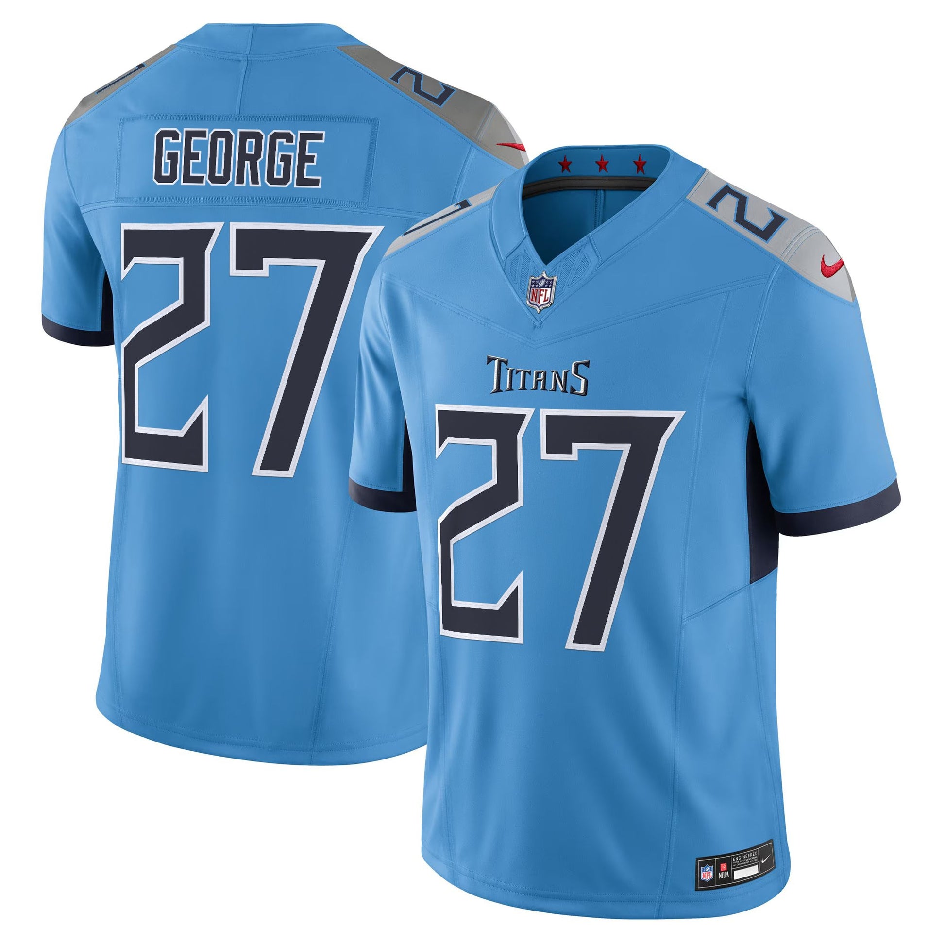 Men's Tennessee Titans 2025 Vapor Limited Jersey - All Stitched