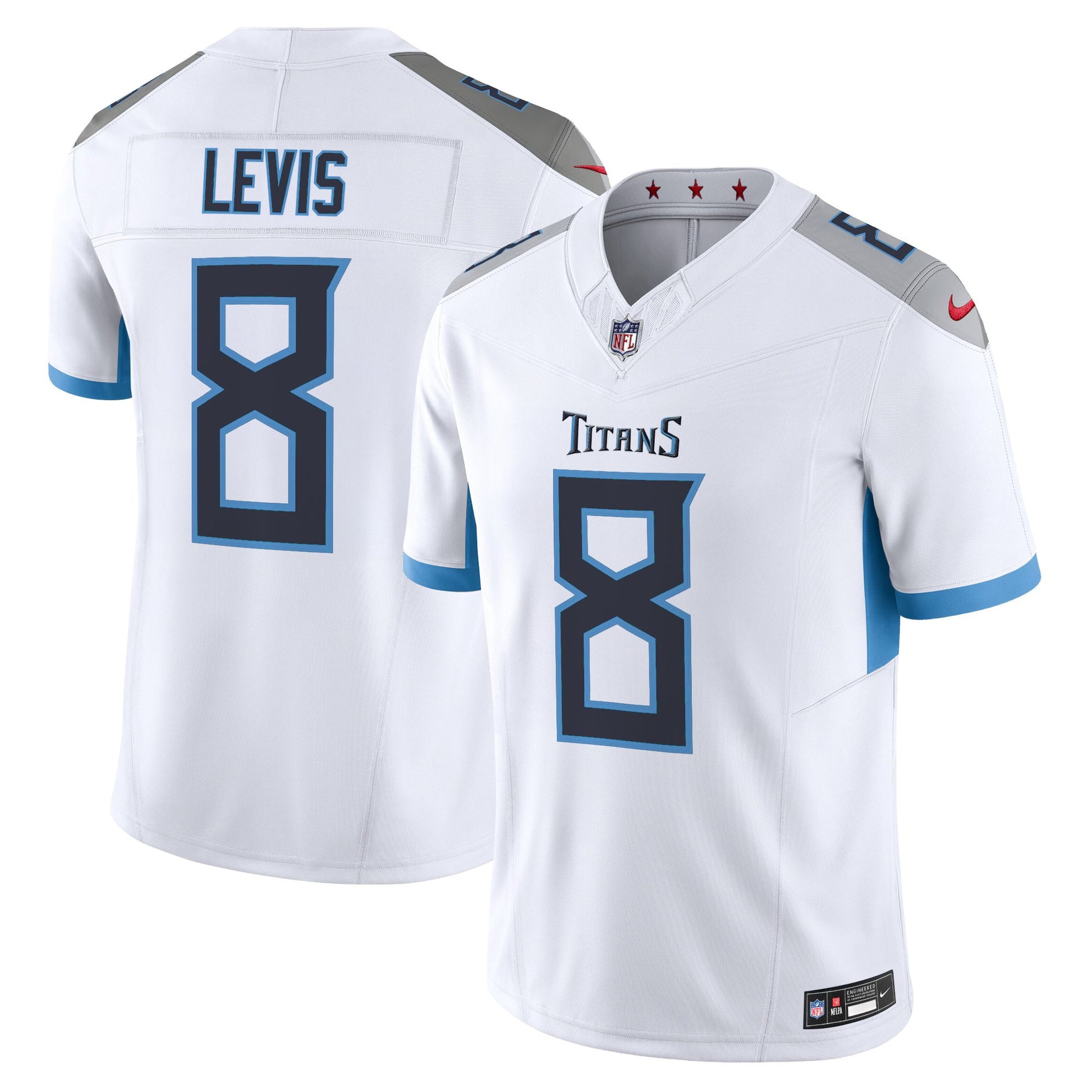 Men's Tennessee Titans 2025 Vapor Limited Jersey - All Stitched