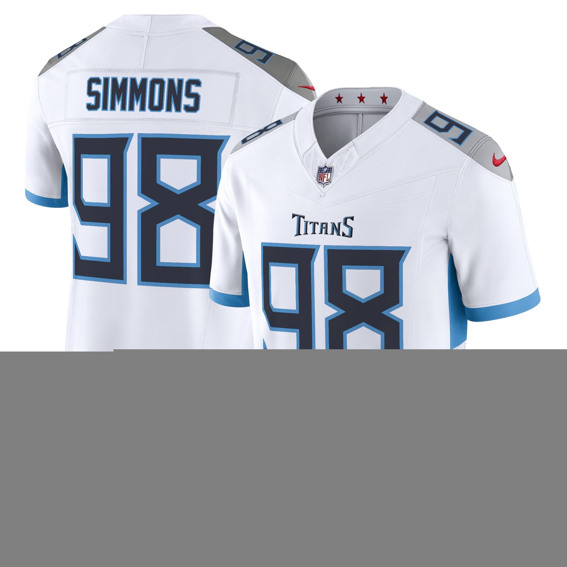 Men's Tennessee Titans 2025 Vapor Limited Jersey - All Stitched