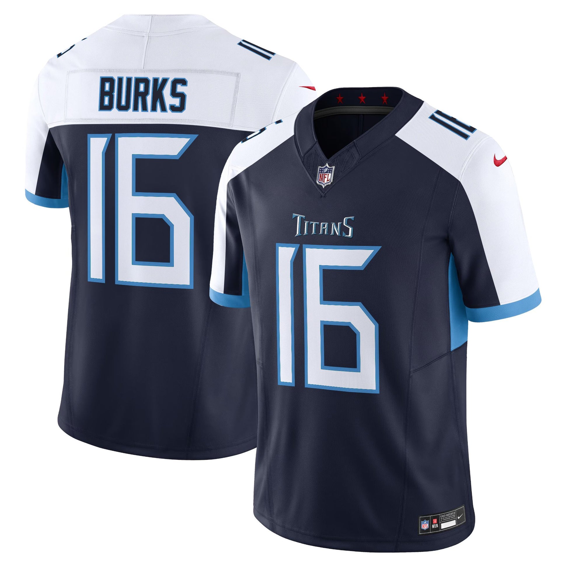 Men's Tennessee Titans 2025 Vapor Limited Jersey - All Stitched