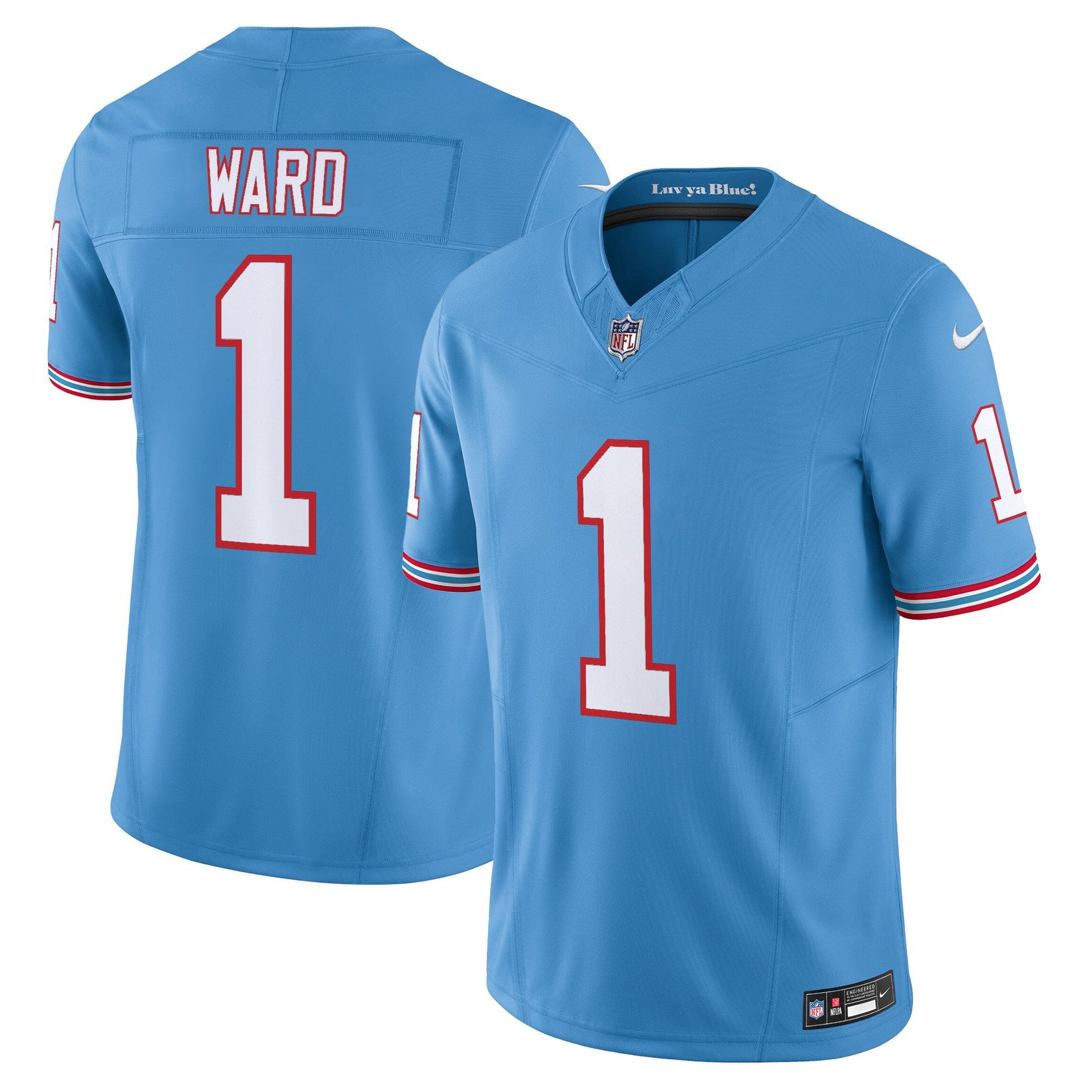 Men's Tennessee Titans 2025 Vapor Limited Jersey - All Stitched