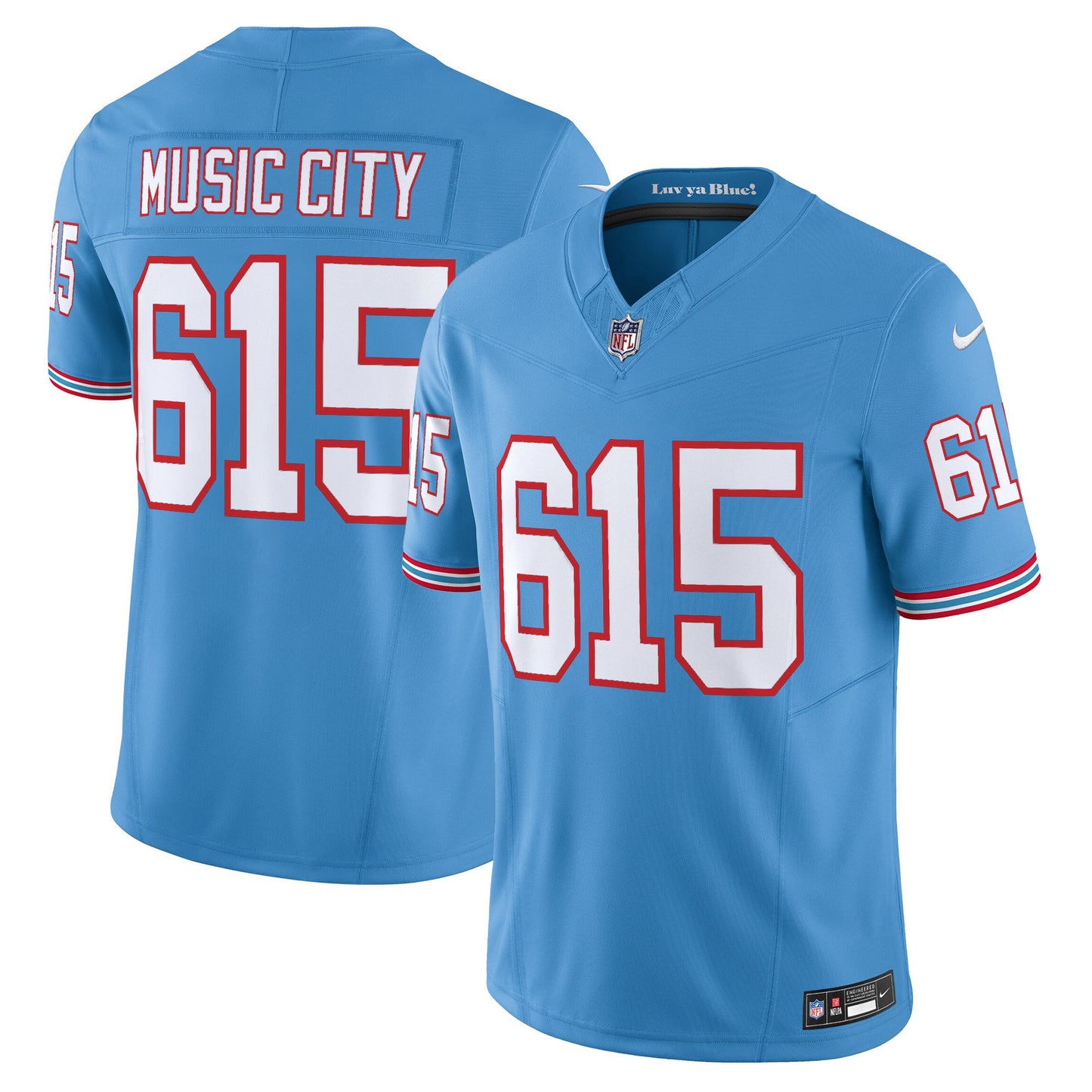 Men's Tennessee Titans 2025 Vapor Limited Jersey - All Stitched