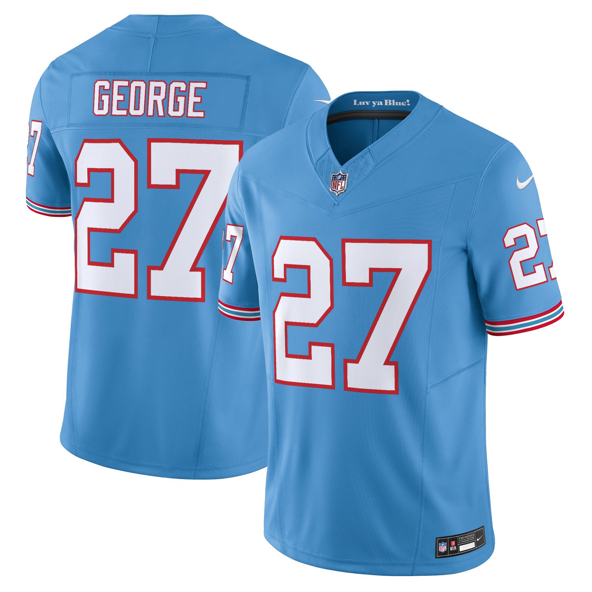 Men's Tennessee Titans 2025 Vapor Limited Jersey - All Stitched