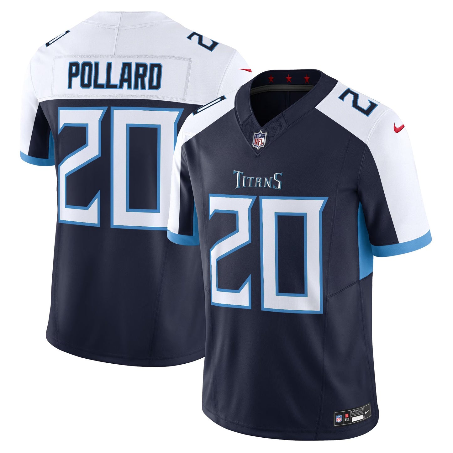 Men's Tennessee Titans 2025 Vapor Limited Jersey - All Stitched