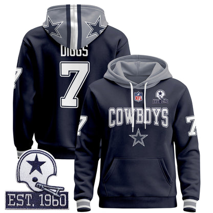 Men's Dallas Cowboys 2025 Premium Pullover Hoodie - All Stitched