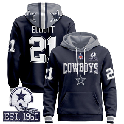 Men's Dallas Cowboys 2025 Premium Pullover Hoodie - All Stitched