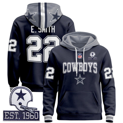 Men's Dallas Cowboys 2025 Premium Pullover Hoodie - All Stitched