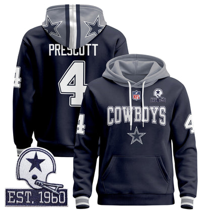 Men's Dallas Cowboys 2025 Premium Pullover Hoodie - All Stitched