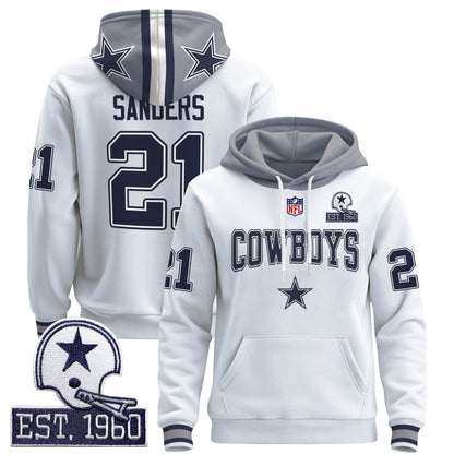Men's Dallas Cowboys 2025 Premium Pullover Hoodie - All Stitched
