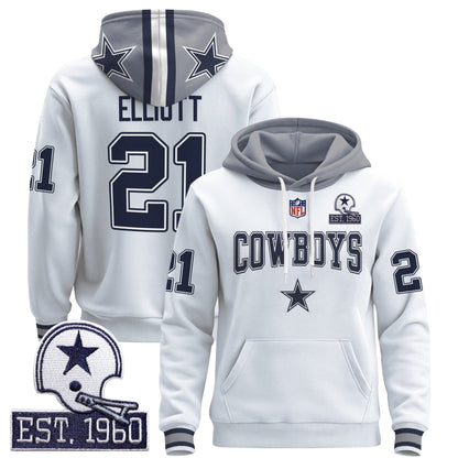Men's Dallas Cowboys 2025 Premium Pullover Hoodie - All Stitched
