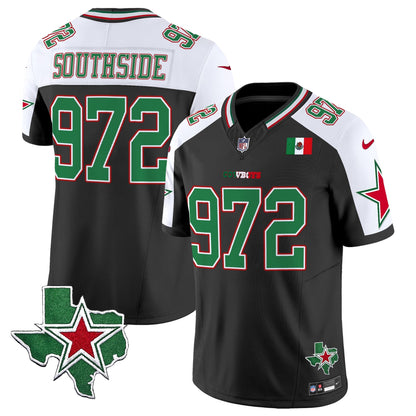 Men's Dallas Cowboys 2025 Mexico Vapor Limited Jersey - All Stitched
