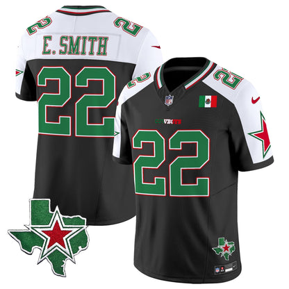 Men's Dallas Cowboys 2025 Mexico Vapor Limited Jersey - All Stitched