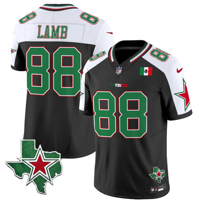 Men's Dallas Cowboys 2025 Mexico Vapor Limited Jersey - All Stitched