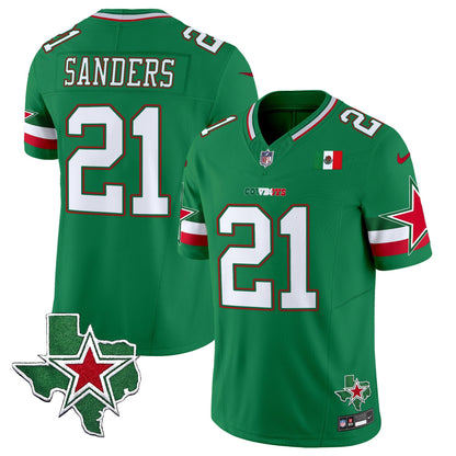Men's Dallas Cowboys 2025 Mexico Vapor Limited Jersey - All Stitched