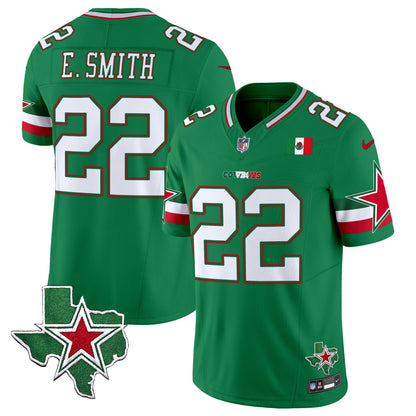 Men's Dallas Cowboys 2025 Mexico Vapor Limited Jersey - All Stitched