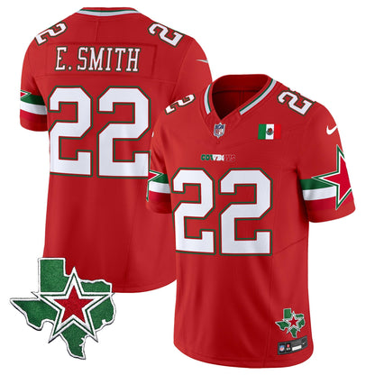 Men's Dallas Cowboys 2025 Mexico Vapor Limited Jersey - All Stitched