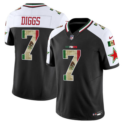 Men's Dallas Cowboys Mexico Vapor Limited Jersey V3 - All Stitched