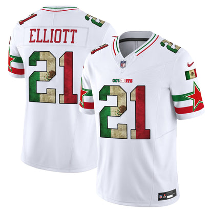 Men's Dallas Cowboys Mexico Vapor Limited Jersey V3 - All Stitched