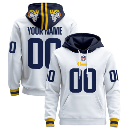 Los Angeles Rams 2025 Premium Custom Pullover Hoodie - All Stitched