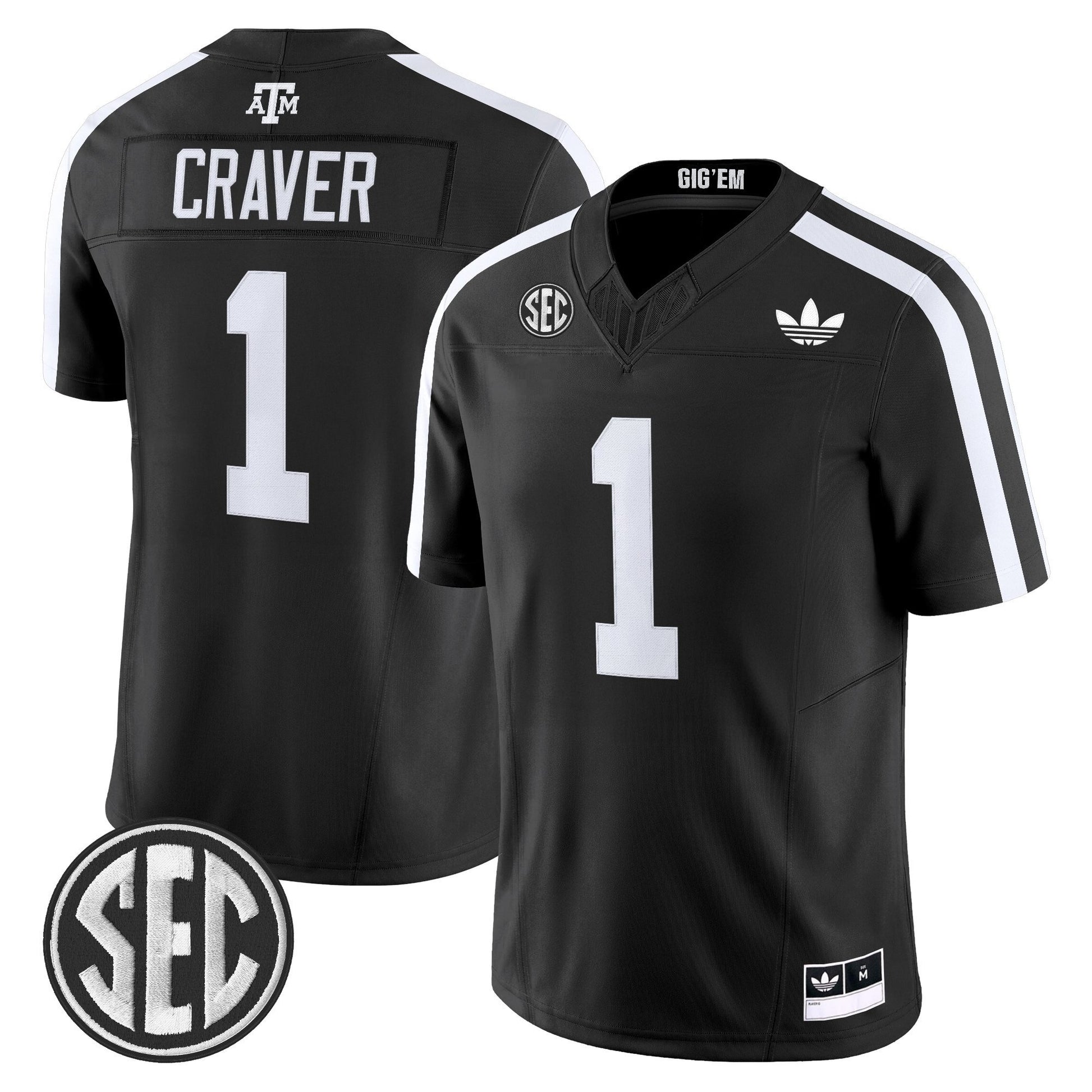 Men's Texas A&M Aggies 2025 Vapor Limited Jersey V2 - All Stitched