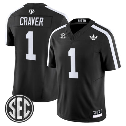 Men's Texas A&M Aggies 2025 Vapor Limited Jersey V2 - All Stitched