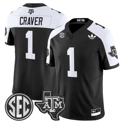 Men's Texas A&M Aggies 2025 Vapor Limited Jersey V2 - All Stitched