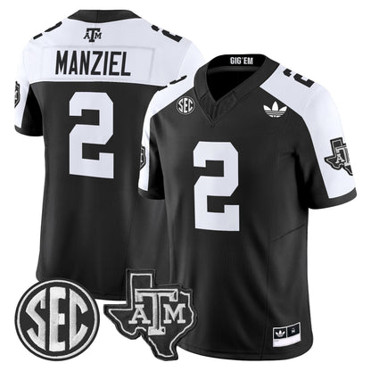 Men's Texas A&M Aggies 2025 Vapor Limited Jersey V2 - All Stitched
