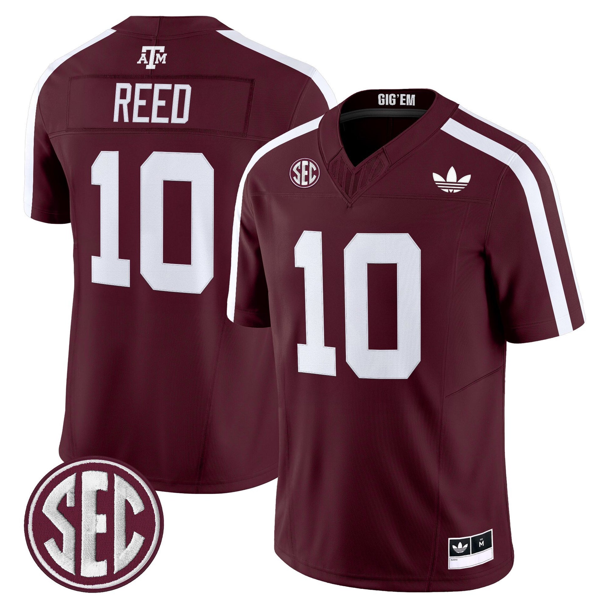 Men's Texas A&M Aggies 2025 Vapor Limited Jersey V2 - All Stitched