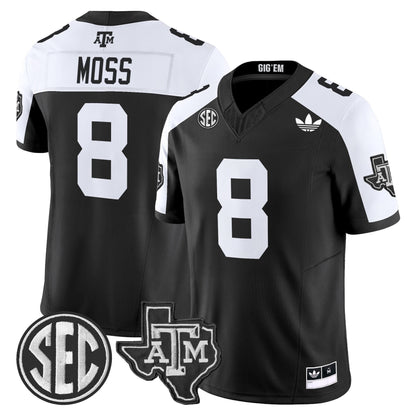 Men's Texas A&M Aggies 2025 Vapor Limited Jersey V2 - All Stitched