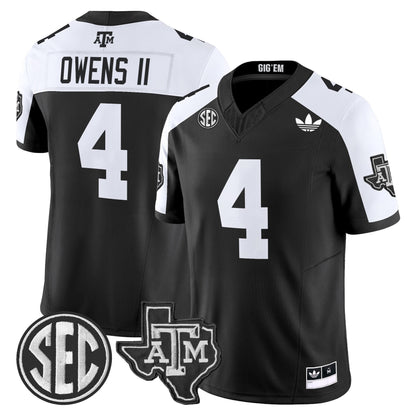 Men's Texas A&M Aggies 2025 Vapor Limited Jersey V2 - All Stitched