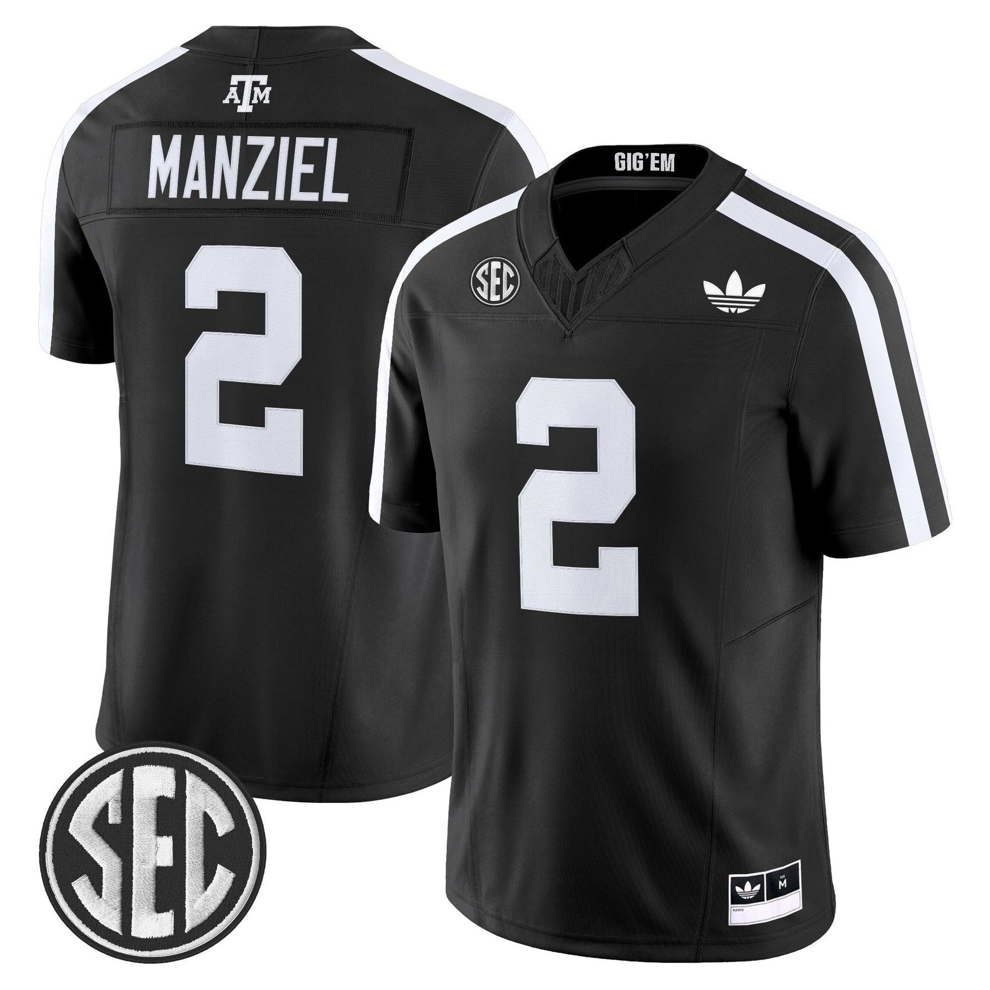Men's Texas A&M Aggies 2025 Vapor Limited Jersey V2 - All Stitched