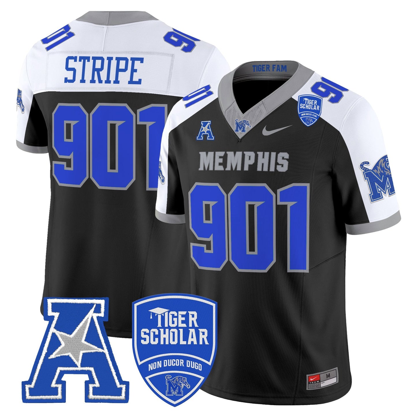 Men's Memphis Tigers 2025 Vapor Limited Jersey - All Stitched