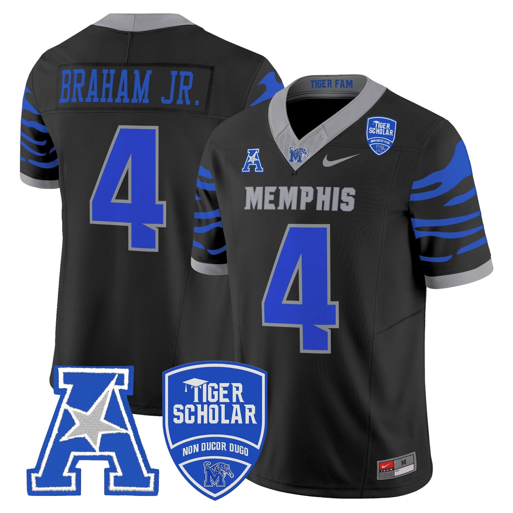 Men's Memphis Tigers 2025 Vapor Limited Jersey - All Stitched