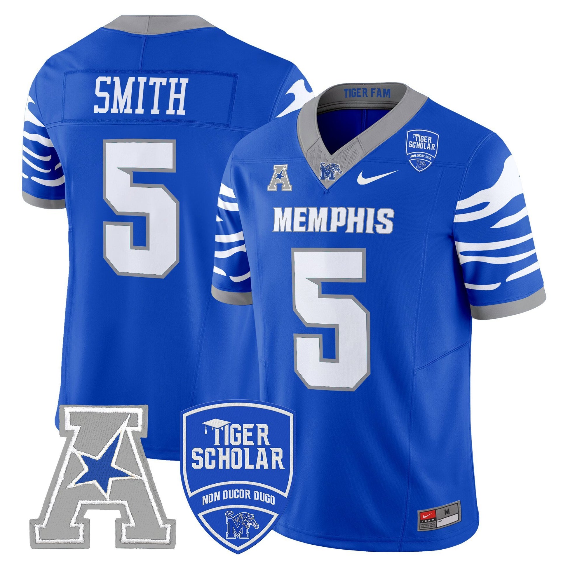 Men's Memphis Tigers 2025 Vapor Limited Jersey - All Stitched