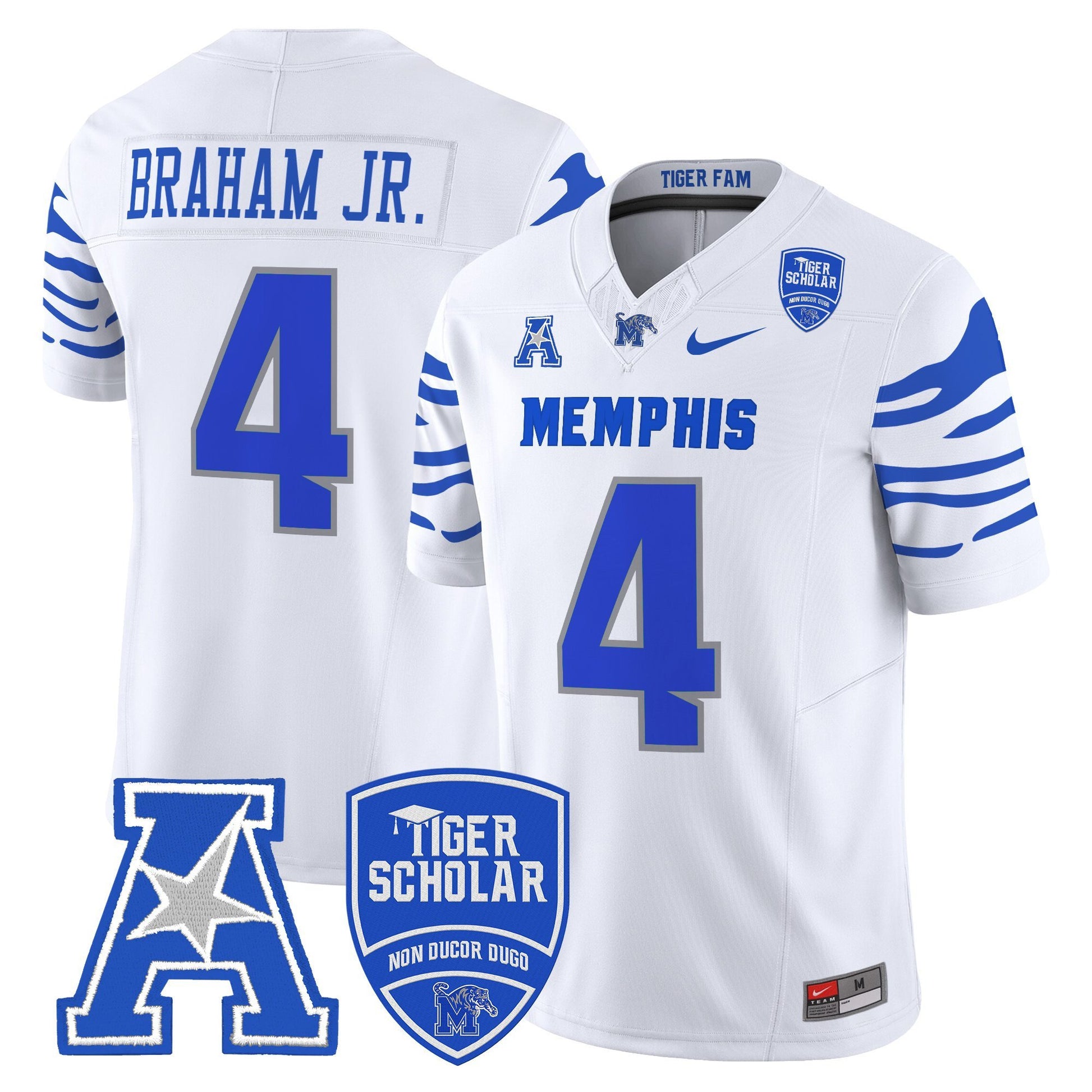 Men's Memphis Tigers 2025 Vapor Limited Jersey - All Stitched