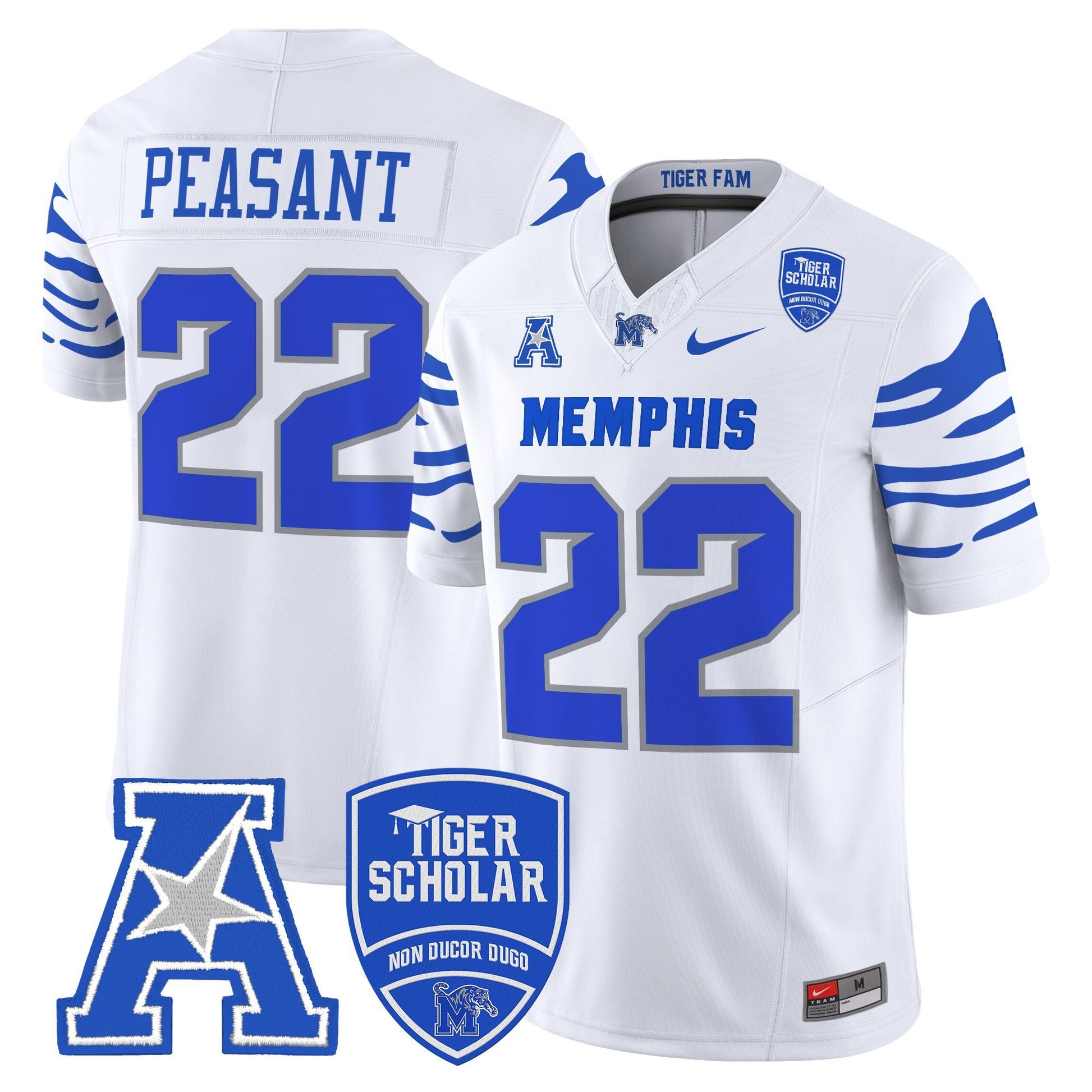 Men's Memphis Tigers 2025 Vapor Limited Jersey - All Stitched