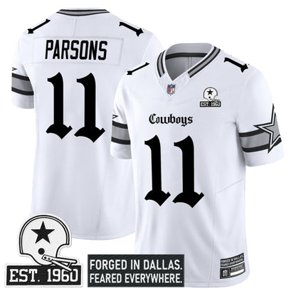 Men's Dallas Cowboys 'Gothic Lone Star Edition' Vapor Limited Jersey - All Stitched