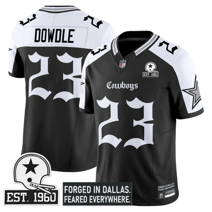 Men's Dallas Cowboys 'Gothic Lone Star Edition' Vapor Limited Jersey - All Stitched