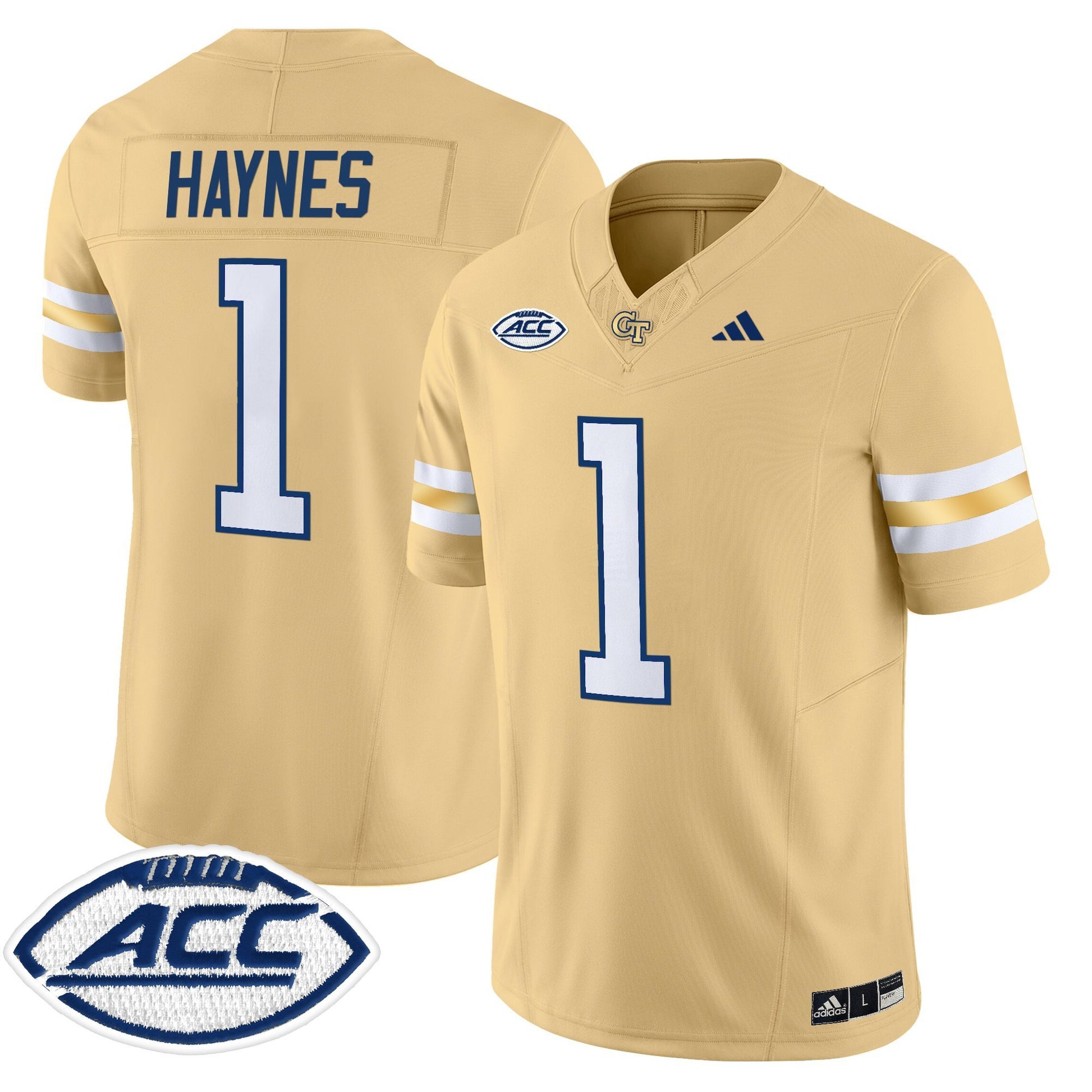 Men's Georgia Tech Yellow Jackets 2025 Vapor Limited Jersey - All stitched